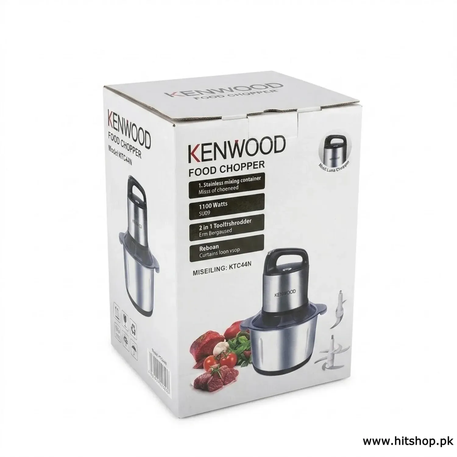 Kenwood Multifunctional Food Chopper 5L - 900W Electric Meat Grinder